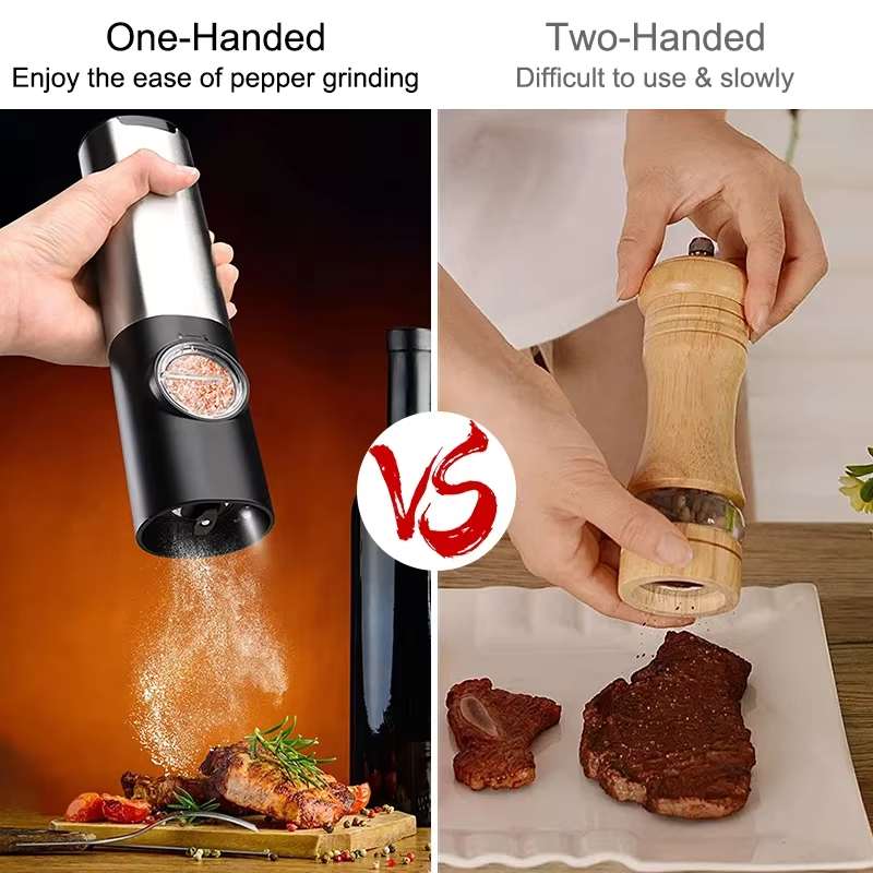 Moulin à épices électrique rechargeable